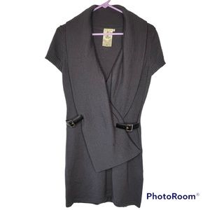 Twelve Layers by Twelve Gray Wool Dress Size Medium